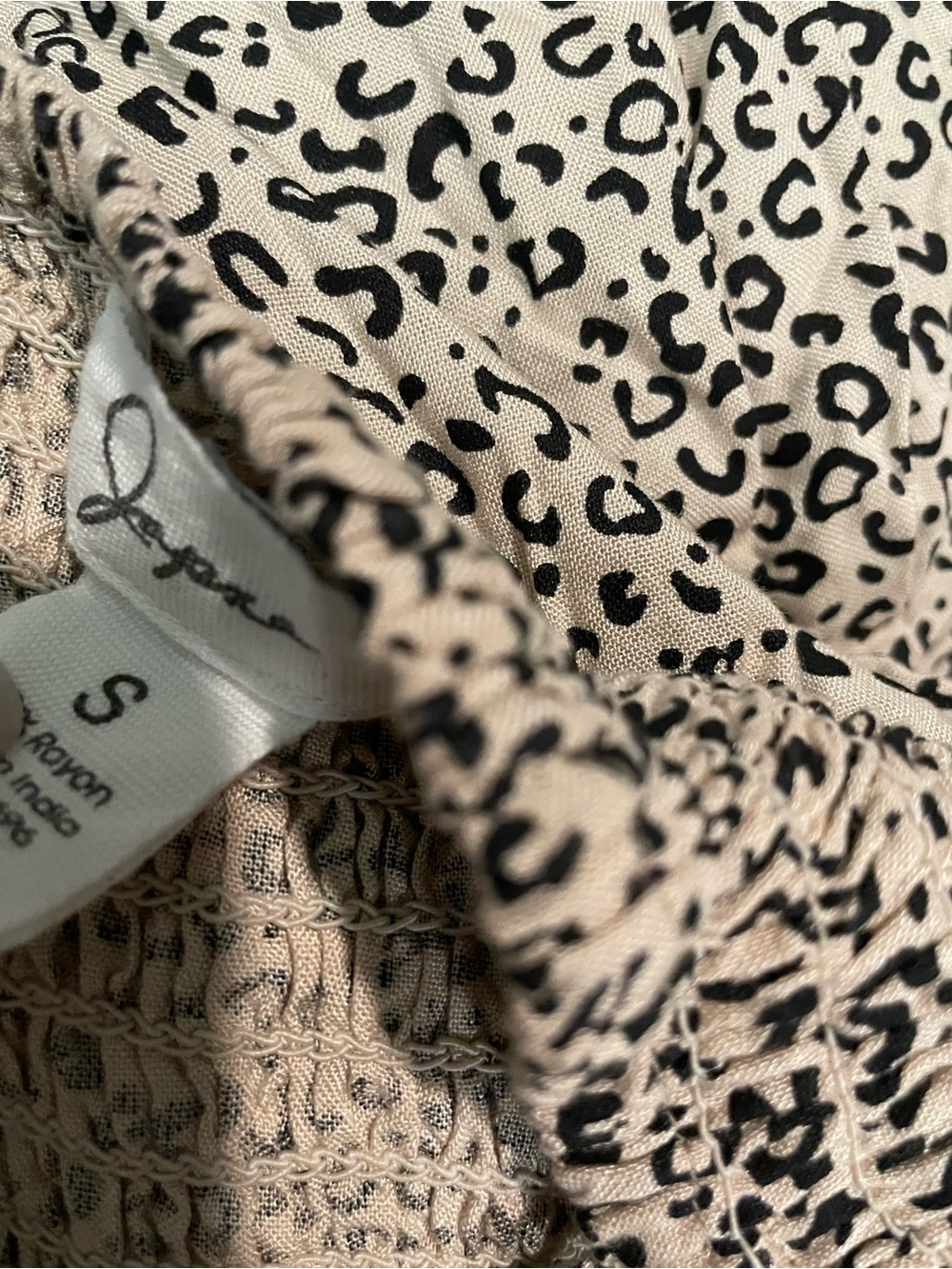 Leopard Print Button-Front Mini Dress - Picture 2 of 2